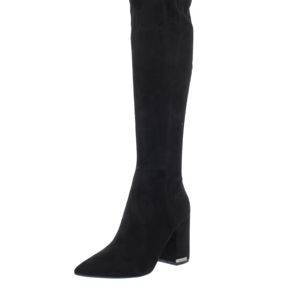 COPY - Calvin Klein Womens Marriet Black Knee-High Boots